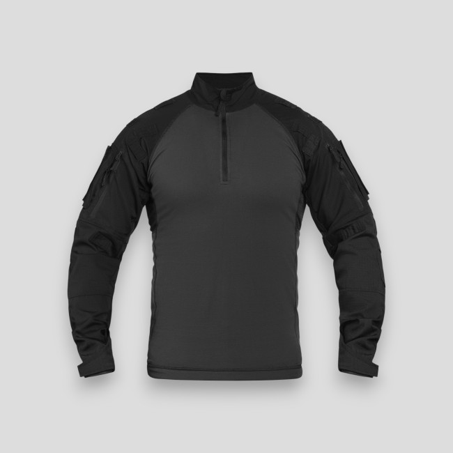 Camicia da campo tattica nera - Miltec