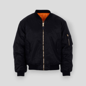 Giubbotto bomber aviazione MA-1 nero - Fostex Garments