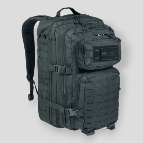 US ASS. PACK Laser Cut rugzak 36L Zwart - Miltec