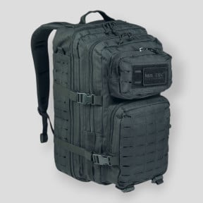 US ASS. PACK Laser Cut rugzak 36L Zwart - Miltec