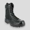 Rangers coquées 2 zips en cuir/polyester XT5 - Noir - Patrol Equipement