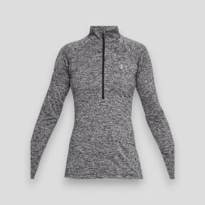 Damen Tech 1/2 Zip - Twist - Schwarz - Under Armour