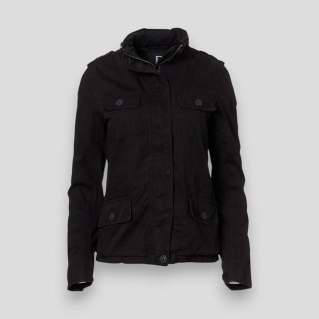 Britannia jas dames zwart - Brandit