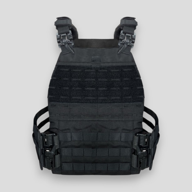 Porta-piastre a sgancio rapido - Nero - Le Protecteur