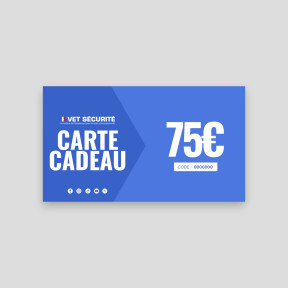 Carta Regalo 75€ - Vet Sécurité