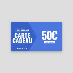 Carte Cadeau 50€ - Vet Sécurité