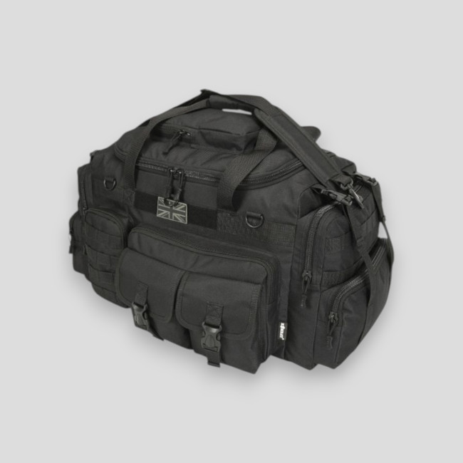 Torba podróżna Saxon 50L - Czarna - Kombat Tactical