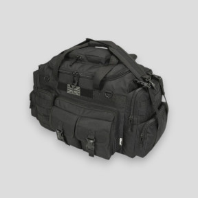 Saxon Travel Bag 50L - Black - Kombat Tactical