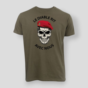 T-shirt 190g IL DIAVOLO RIDE Colore Kaki - Summit Outdoor Lifestyle