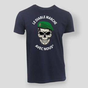 Camiseta 190g LE DIABLE MARCHE Azul Marino - Summit Outdoor Lifestyle