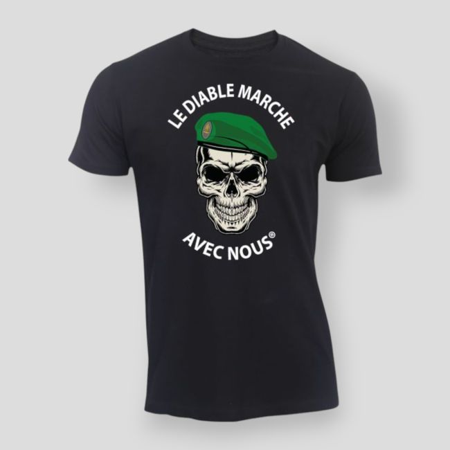Camiseta 190g EL DIABLO CAMINA Negro - Summit Outdoor Lifestyle