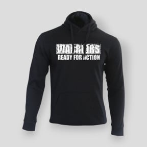 Felpa Warriors Military Nero - Summit Outdoor Lifestyle