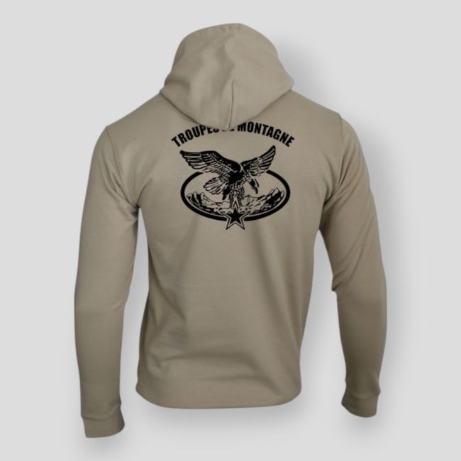 Sweat-shirt Troupes de Montagne Light Sand - Summit Lifestyle
