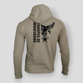 Sudadera Tropas de Montaña diseño Light Sand - Summit Outdoor Lifestyle