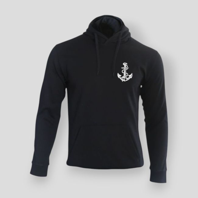 Sweatshirt Marine-Truppen Frankreich Schwarz - Summit Lifestyle