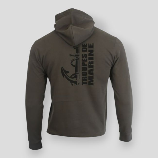 Sweatshirt Tropas da Marinha design Caqui - Summit Outdoor Lifestyle