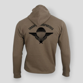 Airborne Troops Mocha Sweatshirt - Summit Outdoor Lifestyle
