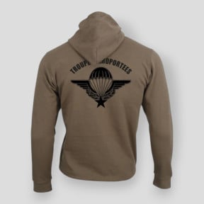 Airborne Troops Mocha Sweatshirt - Summit Outdoor Lifestyle