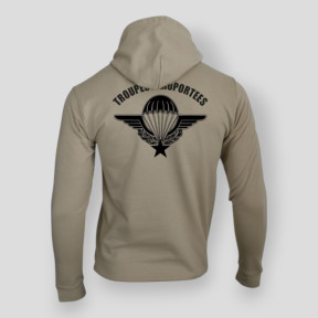 Airborne Forces Light Sand Sweatshirt - Summit Outdoor Lifestyle
