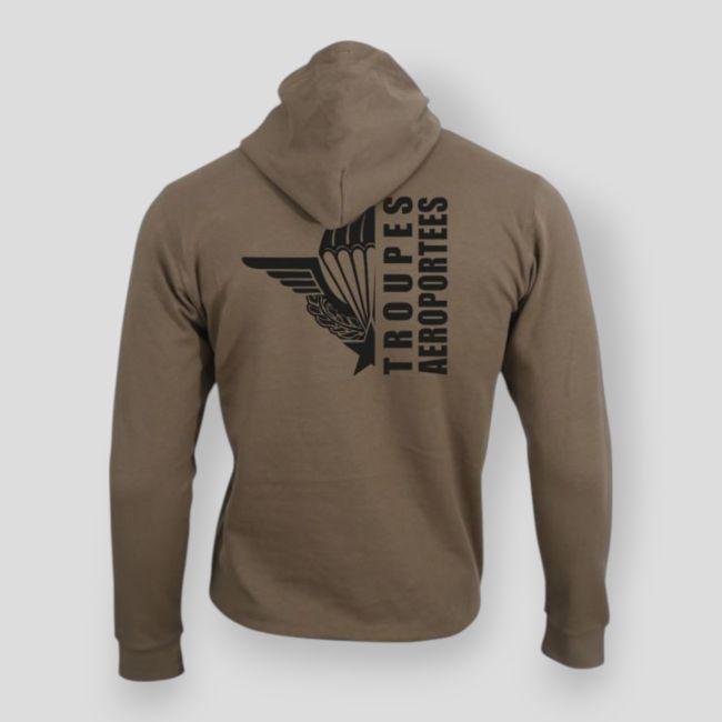 Sudadera Tropas Aerotransportadas diseño Moka - Summit Outdoor Lifestyle