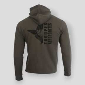Sudadera Tropas Aerotransportadas diseño Caqui - Summit Outdoor Lifestyle