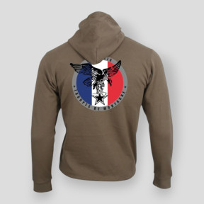 Felpa Toupes de Montagne France Moka - Summit Outdoor Lifestyle