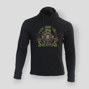 Sweatshirt Push your limit Soldiers Schwarz - Summit Lifestyle