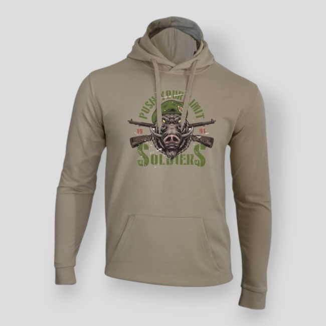 Sudadera Push your limit Soldiers Light Sand - Summit Outdoor Lifestyle
