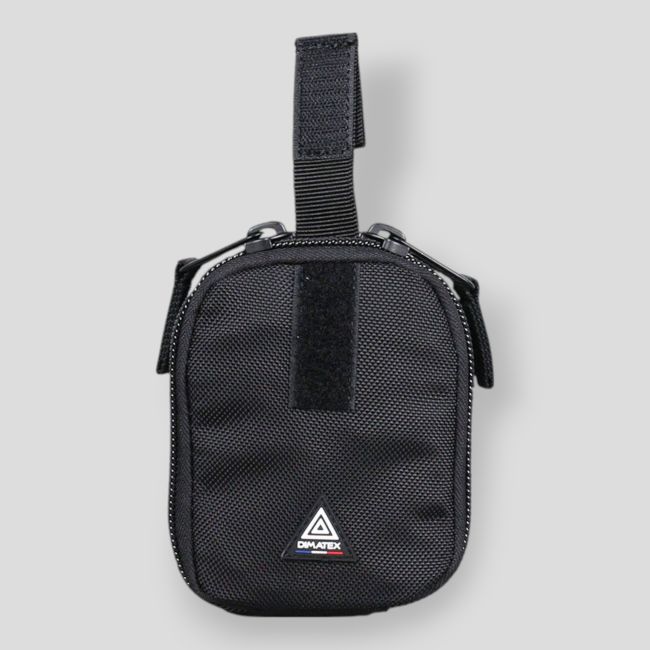 SANDART volledig zwarte dump pouch - Dimatex