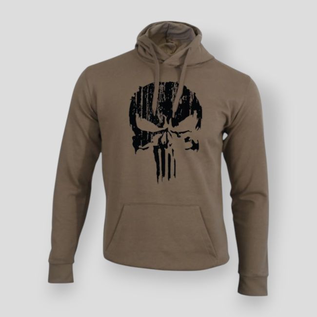 Sweat-shirt Punisher Noir Moka - Summit Lifestyle