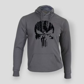 Punisher Schwarz Grau Sweatshirt - Summit Lifestyle