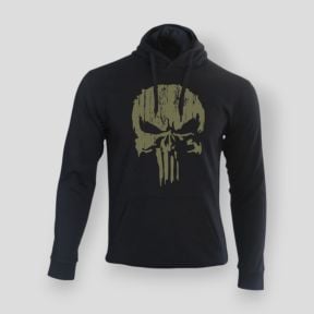 Sudadera Punisher Caqui Negro - Summit Outdoor Lifestyle