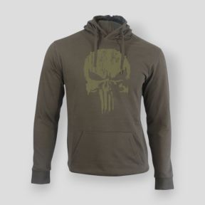 Khaki Punisher Sweatshirt - Summit Outdoor Lifestyle