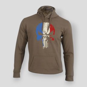 Sudadera Punisher France Moka - Summit Outdoor Lifestyle