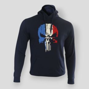 Navy Punisher France Sweatshirt - Summit Outdoor Lifestyle