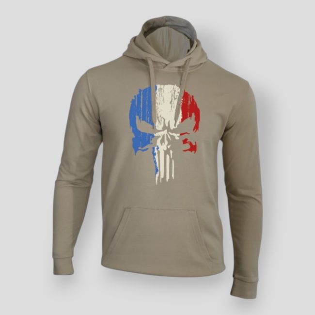 Punisher France Light Sand sweatshirt - Summit Lifestyle