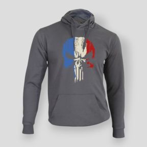 Sudadera Punisher Francia Gris - Summit Outdoor Lifestyle