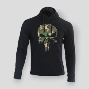 Punisher Camo Schwarz Sweatshirt - Summit Lifestyle