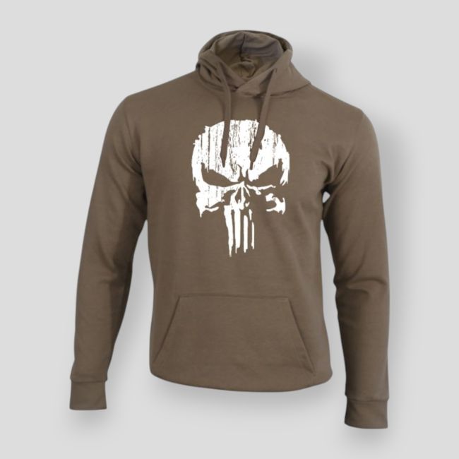 Bluza Punisher Biała Moka - Summit Lifestyle