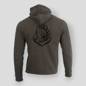 Sweatshirt Para Colo Kaki - Summit Outdoor Lifestyle