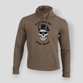 Sweater DE DUIVEL LACHT TDM Moka - Summit Outdoor Lifestyle