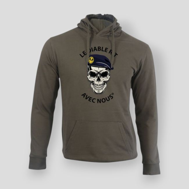 Sweater DE DUIVEL LACHT TDM Kaki - Summit Outdoor Lifestyle