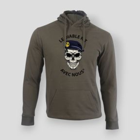 Sweater DE DUIVEL LACHT TDM Kaki - Summit Outdoor Lifestyle