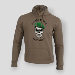 Sudadera EL DIABLO CAMINA Moka - Summit Outdoor Lifestyle