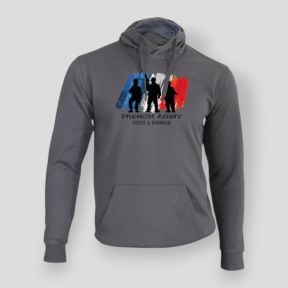 Sudadera French Army F&H Gris - Summit Outdoor Lifestyle