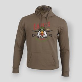 Sudadera Eagle never forget Moka - Summit Outdoor Lifestyle