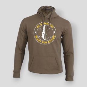 Sudadera Be a warrior Moka - Summit Outdoor Lifestyle