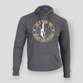 Sweatshirt Be a warrior Grijs - Summit Outdoor Lifestyle