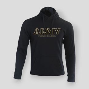 Sweatshirt Army French Soldier Preta - Summit Outdoor Lifestyle