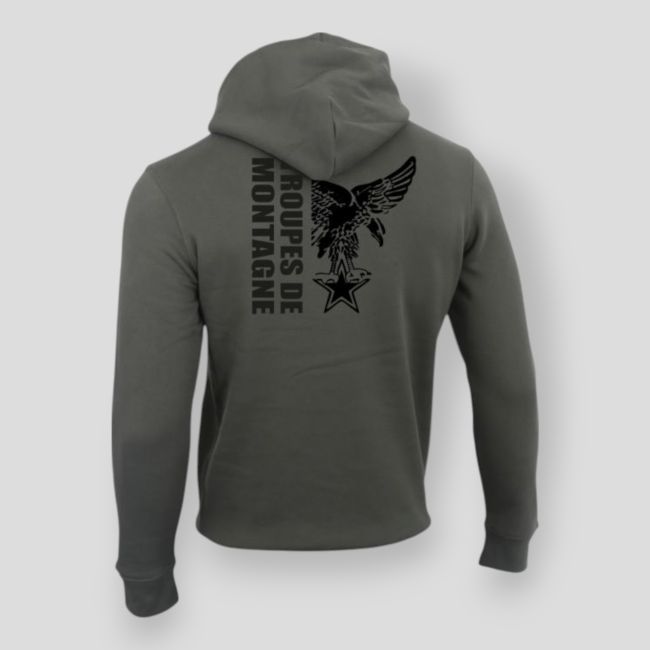 Bluza 350g Troupes de montagne Design Organic Khaki - Summit Outdoor Lifestyle
